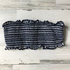 Tory Burch Smocked Bathing Suit
